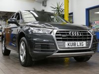 USED 2018 18 AUDI Q5 2.0 TDI QUATTRO SPORT 5d 188 BHP 4DW SAT NAV HEATED LEATHER PARKING SENSORS 3 OWNES SERVICE HISTORY STUNNING EXAMPLE