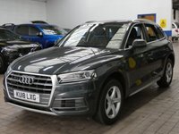 USED 2018 18 AUDI Q5 2.0 TDI QUATTRO SPORT 5d 188 BHP 4DW SAT NAV HEATED LEATHER PARKING SENSORS 3 OWNES SERVICE HISTORY STUNNING EXAMPLE
