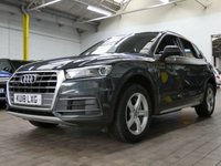 USED 2018 18 AUDI Q5 2.0 TDI QUATTRO SPORT 5d 188 BHP 4DW SAT NAV HEATED LEATHER PARKING SENSORS 3 OWNES SERVICE HISTORY STUNNING EXAMPLE