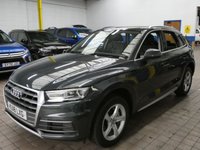 USED 2018 18 AUDI Q5 2.0 TDI QUATTRO SPORT 5d 188 BHP 4DW SAT NAV HEATED LEATHER PARKING SENSORS 3 OWNES SERVICE HISTORY STUNNING EXAMPLE