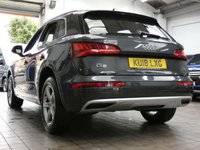 USED 2018 18 AUDI Q5 2.0 TDI QUATTRO SPORT 5d 188 BHP 4DW SAT NAV HEATED LEATHER PARKING SENSORS 3 OWNES SERVICE HISTORY STUNNING EXAMPLE