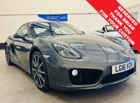 USED 2016 16 PORSCHE CAYMAN 3.4 24V S PDK 2 DOOR 325 BHP SPORT CHRONO PACKAGE PLUS