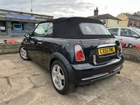 USED 2005 55 MINI CONVERTIBLE 1.6 COOPER 2d 114 BHP 