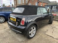 USED 2005 55 MINI CONVERTIBLE 1.6 COOPER 2d 114 BHP 