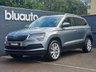 USED 2019 19 SKODA KAROQ 1.5 SE L TSI DSG 5d 148 BHP Dual Climate Control, Leather and Alcantara Seats, Satellite Navigation, Cruise Control, Bluetooth Connectivity, Voice Control, USB, Heated Front Seats, Paddleshift Gearbox, Keyless Entry, Keyless Start, Rain Sensors, Sport Driving Mode, Auto Dimming Rear View, Heated Power Folding Wing Mirrors, Privacy Glass, DAB Radio, Apple CarPlay, Android Auto, Rear Parking Camera, Front and Rear Parking Sensors, LED Headlights, Auto Headlights and 18inch Alloy Wheels.