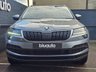 USED 2019 19 SKODA KAROQ 1.5 SE L TSI DSG 5d 148 BHP Dual Climate Control, Leather and Alcantara Seats, Satellite Navigation, Cruise Control, Bluetooth Connectivity, Voice Control, USB, Heated Front Seats, Paddleshift Gearbox, Keyless Entry, Keyless Start, Rain Sensors, Sport Driving Mode, Auto Dimming Rear View, Heated Power Folding Wing Mirrors, Privacy Glass, DAB Radio, Apple CarPlay, Android Auto, Rear Parking Camera, Front and Rear Parking Sensors, LED Headlights, Auto Headlights and 18inch Alloy Wheels.