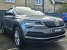 USED 2019 19 SKODA KAROQ 1.5 SE L TSI DSG 5d 148 BHP Dual Climate Control, Leather and Alcantara Seats, Satellite Navigation, Cruise Control, Bluetooth Connectivity, Voice Control, USB, Heated Front Seats, Paddleshift Gearbox, Keyless Entry, Keyless Start, Rain Sensors, Sport Driving Mode, Auto Dimming Rear View, Heated Power Folding Wing Mirrors, Privacy Glass, DAB Radio, Apple CarPlay, Android Auto, Rear Parking Camera, Front and Rear Parking Sensors, LED Headlights, Auto Headlights and 18inch Alloy Wheels.