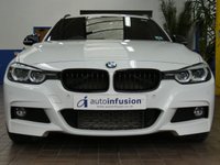 USED 2018 18 BMW 3 SERIES 3.0 330D M SPORT SHADOW EDITION TOURING 5d 255 BHP SAT NAV HARMAN KARDON HEATED LEATHER INTERIOR CRUISE CONTROL PARKING SENSORS 2 OWNERS SERVICE HISTORY