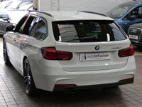 USED 2018 18 BMW 3 SERIES 3.0 330D M SPORT SHADOW EDITION TOURING 5d 255 BHP SAT NAV HARMAN KARDON HEATED LEATHER INTERIOR CRUISE CONTROL PARKING SENSORS 2 OWNERS SERVICE HISTORY