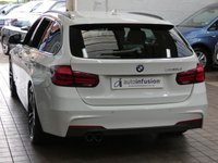 USED 2018 18 BMW 3 SERIES 3.0 330D M SPORT SHADOW EDITION TOURING 5d 255 BHP SAT NAV HARMAN KARDON HEATED LEATHER INTERIOR CRUISE CONTROL PARKING SENSORS 2 OWNERS SERVICE HISTORY