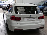 USED 2018 18 BMW 3 SERIES 3.0 330D M SPORT SHADOW EDITION TOURING 5d 255 BHP SAT NAV HARMAN KARDON HEATED LEATHER INTERIOR CRUISE CONTROL PARKING SENSORS 2 OWNERS SERVICE HISTORY