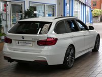 USED 2018 18 BMW 3 SERIES 3.0 330D M SPORT SHADOW EDITION TOURING 5d 255 BHP SAT NAV HARMAN KARDON HEATED LEATHER INTERIOR CRUISE CONTROL PARKING SENSORS 2 OWNERS SERVICE HISTORY