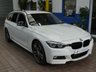 USED 2018 18 BMW 3 SERIES 3.0 330D M SPORT SHADOW EDITION TOURING 5d 255 BHP SAT NAV HARMAN KARDON HEATED LEATHER INTERIOR CRUISE CONTROL PARKING SENSORS 2 OWNERS SERVICE HISTORY