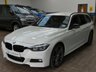 USED 2018 18 BMW 3 SERIES 3.0 330D M SPORT SHADOW EDITION TOURING 5d 255 BHP SAT NAV HARMAN KARDON HEATED LEATHER INTERIOR CRUISE CONTROL PARKING SENSORS 2 OWNERS SERVICE HISTORY