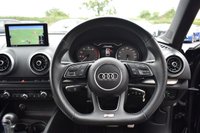 USED 2018 18 AUDI S3 2.0 S3 SPORTBACK TFSI QUATTRO BLACK EDITION 5d 306 BHP SUPER SPORTS SEATS / B&O SOUND
