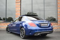USED 2018 68 MERCEDES-BENZ C-CLASS 2.0 C 220 D AMG LINE PREMIUM PLUS 4d 192 BHP PERMIUM+ / PAN ROOF / FACELIFT