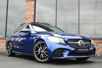 USED 2018 68 MERCEDES-BENZ C-CLASS 2.0 C 220 D AMG LINE PREMIUM PLUS 4d 192 BHP PERMIUM+ / PAN ROOF / FACELIFT