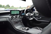 USED 2018 68 MERCEDES-BENZ C-CLASS 2.0 C 220 D AMG LINE PREMIUM PLUS 4d 192 BHP PERMIUM+ / PAN ROOF / FACELIFT