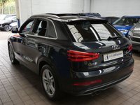 USED 2014 14 AUDI Q3 2.0 TDI S LINE 5d 138 BHP SAT NAV PANORAMIC SUNROOF PART LEATHER INTERIOR DAB RADIO BLUETOOTH 3 OWNERS FROM NEW NICE TIDY EXAMPLE