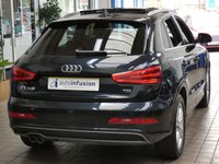 USED 2014 14 AUDI Q3 2.0 TDI S LINE 5d 138 BHP SAT NAV PANORAMIC SUNROOF PART LEATHER INTERIOR DAB RADIO BLUETOOTH 3 OWNERS FROM NEW NICE TIDY EXAMPLE