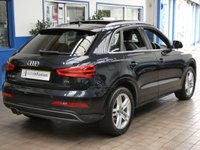 USED 2014 14 AUDI Q3 2.0 TDI S LINE 5d 138 BHP SAT NAV PANORAMIC SUNROOF PART LEATHER INTERIOR DAB RADIO BLUETOOTH 3 OWNERS FROM NEW NICE TIDY EXAMPLE