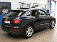 USED 2014 14 AUDI Q3 2.0 TDI S LINE 5d 138 BHP SAT NAV PANORAMIC SUNROOF PART LEATHER INTERIOR DAB RADIO BLUETOOTH 3 OWNERS FROM NEW NICE TIDY EXAMPLE