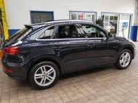 USED 2014 14 AUDI Q3 2.0 TDI S LINE 5d 138 BHP SAT NAV PANORAMIC SUNROOF PART LEATHER INTERIOR DAB RADIO BLUETOOTH 3 OWNERS FROM NEW NICE TIDY EXAMPLE