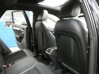 USED 2014 14 AUDI Q3 2.0 TDI S LINE 5d 138 BHP SAT NAV PANORAMIC SUNROOF PART LEATHER INTERIOR DAB RADIO BLUETOOTH 3 OWNERS FROM NEW NICE TIDY EXAMPLE