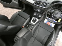 USED 2014 14 AUDI Q3 2.0 TDI S LINE 5d 138 BHP SAT NAV PANORAMIC SUNROOF PART LEATHER INTERIOR DAB RADIO BLUETOOTH 3 OWNERS FROM NEW NICE TIDY EXAMPLE
