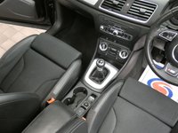 USED 2014 14 AUDI Q3 2.0 TDI S LINE 5d 138 BHP SAT NAV PANORAMIC SUNROOF PART LEATHER INTERIOR DAB RADIO BLUETOOTH 3 OWNERS FROM NEW NICE TIDY EXAMPLE