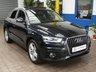 USED 2014 14 AUDI Q3 2.0 TDI S LINE 5d 138 BHP SAT NAV PANORAMIC SUNROOF PART LEATHER INTERIOR DAB RADIO BLUETOOTH 3 OWNERS FROM NEW NICE TIDY EXAMPLE