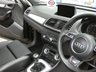 USED 2014 14 AUDI Q3 2.0 TDI S LINE 5d 138 BHP SAT NAV PANORAMIC SUNROOF PART LEATHER INTERIOR DAB RADIO BLUETOOTH 3 OWNERS FROM NEW NICE TIDY EXAMPLE