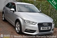 USED 2014 14 AUDI A3 1.4TFSi SPORT NAV 5 DOOR 6-SPEED 140 BHP Sat Nav / Folding Mirrors / DAB