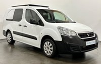 USED 2018 18 PEUGEOT PARTNER 1.6 BLUE HDI CRC 100 BHP MICROCAMPER Microcamper, 240 Volt , Lithium Solar Batteries, Electric Water Tap, Table, Storage,