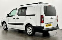 USED 2018 18 PEUGEOT PARTNER 1.6 BLUE HDI CRC 100 BHP MICROCAMPER Microcamper, 240 Volt , Lithium Solar Batteries, Electric Water Tap, Table, Storage,