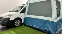USED 2018 18 PEUGEOT PARTNER 1.6 BLUE HDI CRC 100 BHP MICROCAMPER Microcamper, 240 Volt , Lithium Solar Batteries, Electric Water Tap, Table, Storage,