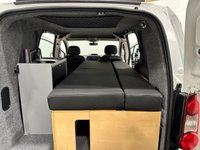 USED 2018 18 PEUGEOT PARTNER 1.6 BLUE HDI CRC 100 BHP MICROCAMPER Microcamper, 240 Volt , Lithium Solar Batteries, Electric Water Tap, Table, Storage,