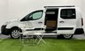 USED 2018 18 PEUGEOT PARTNER 1.6 BLUE HDI CRC 100 BHP MICROCAMPER Microcamper, 240 Volt , Lithium Solar Batteries, Electric Water Tap, Table, Storage,