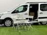 USED 2018 18 PEUGEOT PARTNER 1.6 BLUE HDI CRC 100 BHP MICROCAMPER Microcamper, 240 Volt , Lithium Solar Batteries, Electric Water Tap, Table, Storage,