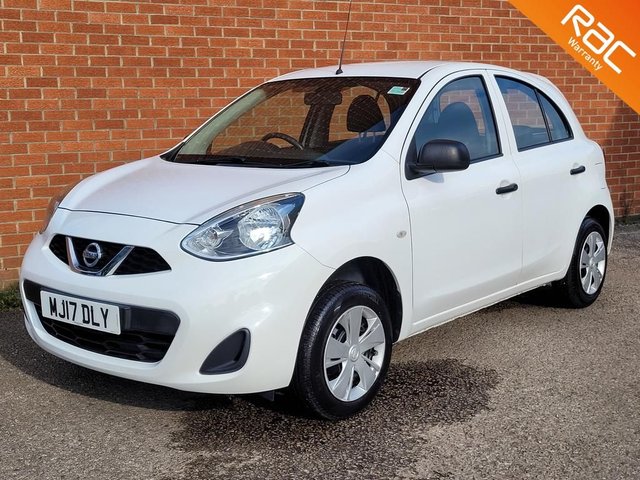 2017 17 Nissan Micra 1.2 VISIA 5d 79 BHP