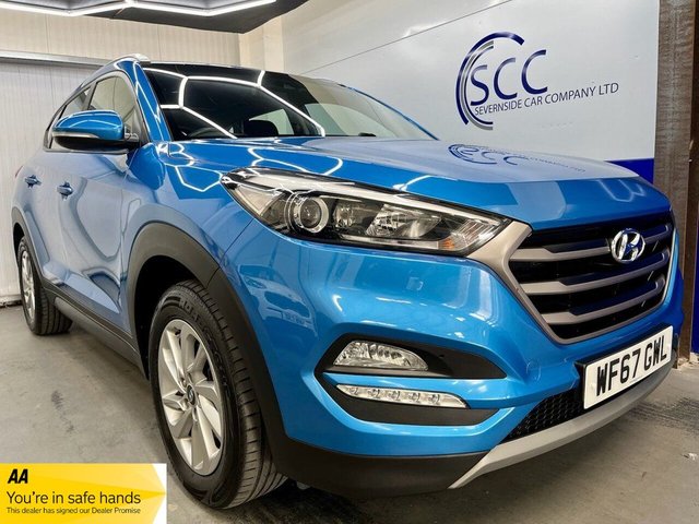 2017 67 Hyundai Tucson 1.7 CRDi Blue Drive SE SUV 5dr Diesel Manual Euro 6 (s/s) (116 ps)