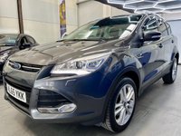 USED 2015 65 FORD KUGA 2.0 TDCi Titanium X SUV 5dr Diesel Manual 2WD Euro 6 (s/s) (150 ps) Pan Roof,Leather,Cruise,DAB