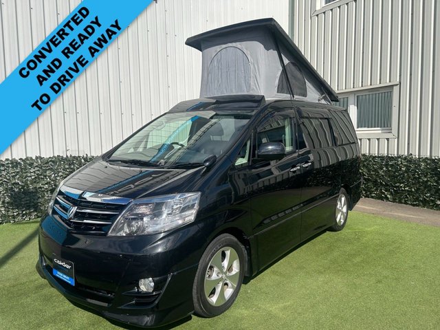 View our TOYOTA ALPHARD CAMPERVAN