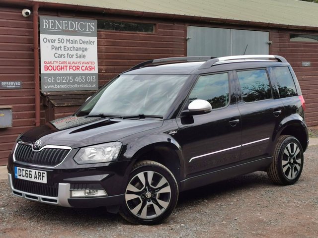 2017 66 Skoda Yeti Outdoor 2.0 LAURIN AND KLEMENT TDI DSG SCR 5d 148 BHP