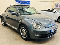 USED 2015 65 VOLKSWAGEN BEETLE 1.4 DESIGN TSI BLUEMOTION TECHNOLOGY 3 DDOR 148 BHP 8 SERVICES TO 31,267 MILES