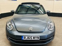 USED 2015 65 VOLKSWAGEN BEETLE 1.4 DESIGN TSI BLUEMOTION TECHNOLOGY 3 DDOR 148 BHP 8 SERVICES TO 31,267 MILES