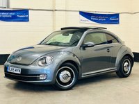 USED 2015 65 VOLKSWAGEN BEETLE 1.4 DESIGN TSI BLUEMOTION TECHNOLOGY 3 DDOR 148 BHP 8 SERVICES TO 31,267 MILES