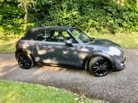 USED 2018 18 MINI CONVERTIBLE 2.0 COOPER S 2d 189 BHP 2 OWNER // CHILLI PACK // GOOD SERVICE HISTORY//FULL LEATHER HEATED//PARK CAMERA//BLUETOOTH//DAB//ADVANCED CAR EYE//  FULL LEATHER/SATNAV/DAB/PARK CAMERA