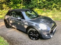 USED 2018 18 MINI CONVERTIBLE 2.0 COOPER S 2d 189 BHP 2 OWNER // CHILLI PACK // GOOD SERVICE HISTORY//FULL LEATHER HEATED//PARK CAMERA//BLUETOOTH//DAB//ADVANCED CAR EYE//  FULL LEATHER/SATNAV/DAB/PARK CAMERA
