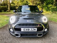 USED 2018 18 MINI CONVERTIBLE 2.0 COOPER S 2d 189 BHP 2 OWNER // CHILLI PACK // GOOD SERVICE HISTORY//FULL LEATHER HEATED//PARK CAMERA//BLUETOOTH//DAB//ADVANCED CAR EYE//  FULL LEATHER/SATNAV/DAB/PARK CAMERA